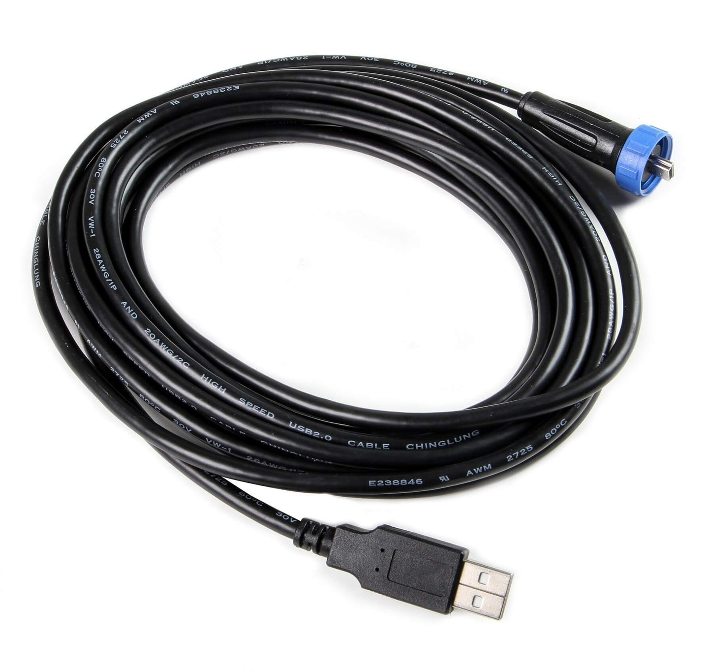 Holley Sealed USB Cable - 15ft MPN HLY558-438