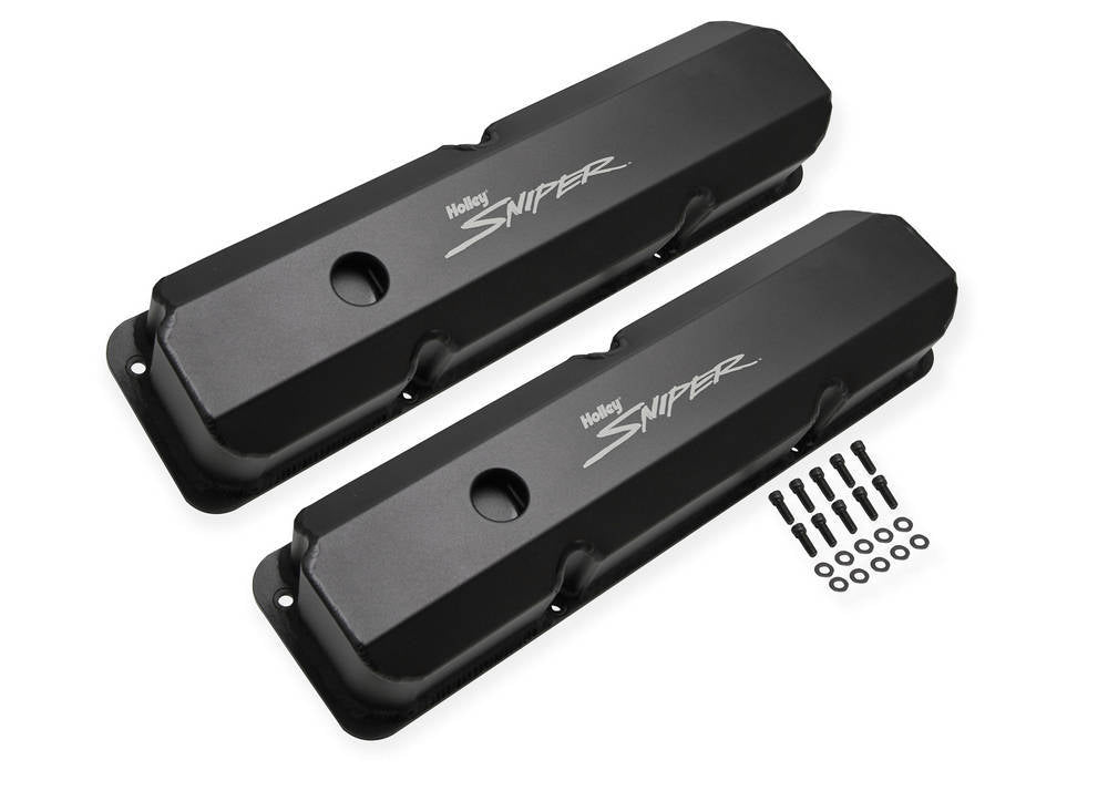 Holley Sniper Fabricated Valve Covers BBF FE Tall MPN HLY890001B FE-Series