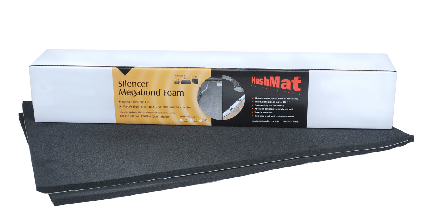 Hushmat Silencer Megabond 1/2in. 2 pc 23in.x36in. MPN HMT20300