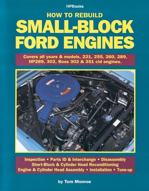 Hp Books Rebuild Sb Ford MPN HPPHP89 For Ford