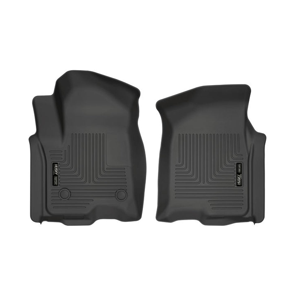 Husky Liners 19- GM P/U Front Floor Liners Black MPN HSK13211 For GM Fullsize Truck 2019