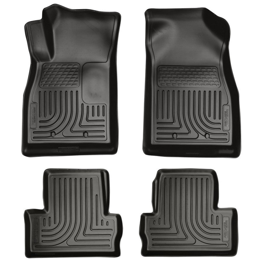 Husky Liners 11- Chevy Volt Front/ 2nd Floor Liners Black MPN HSK98181 For Chevy 2011-15