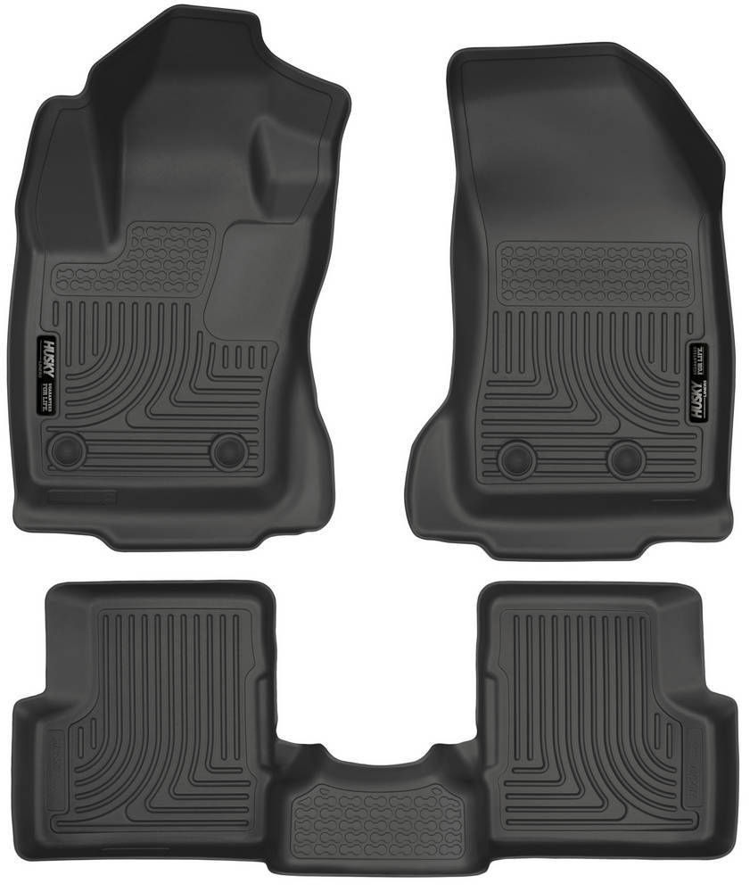 Husky Liners Front & 2nd Seat Floor Liners MPN HSK99081 For Jeep 2015-22