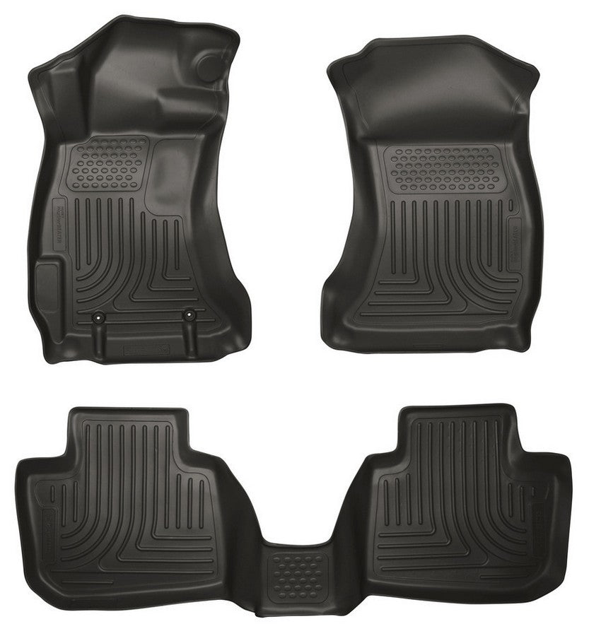 Husky Liners Front & 2nd Seat Floor L iners MPN HSK99881 For Subaru 2014-18