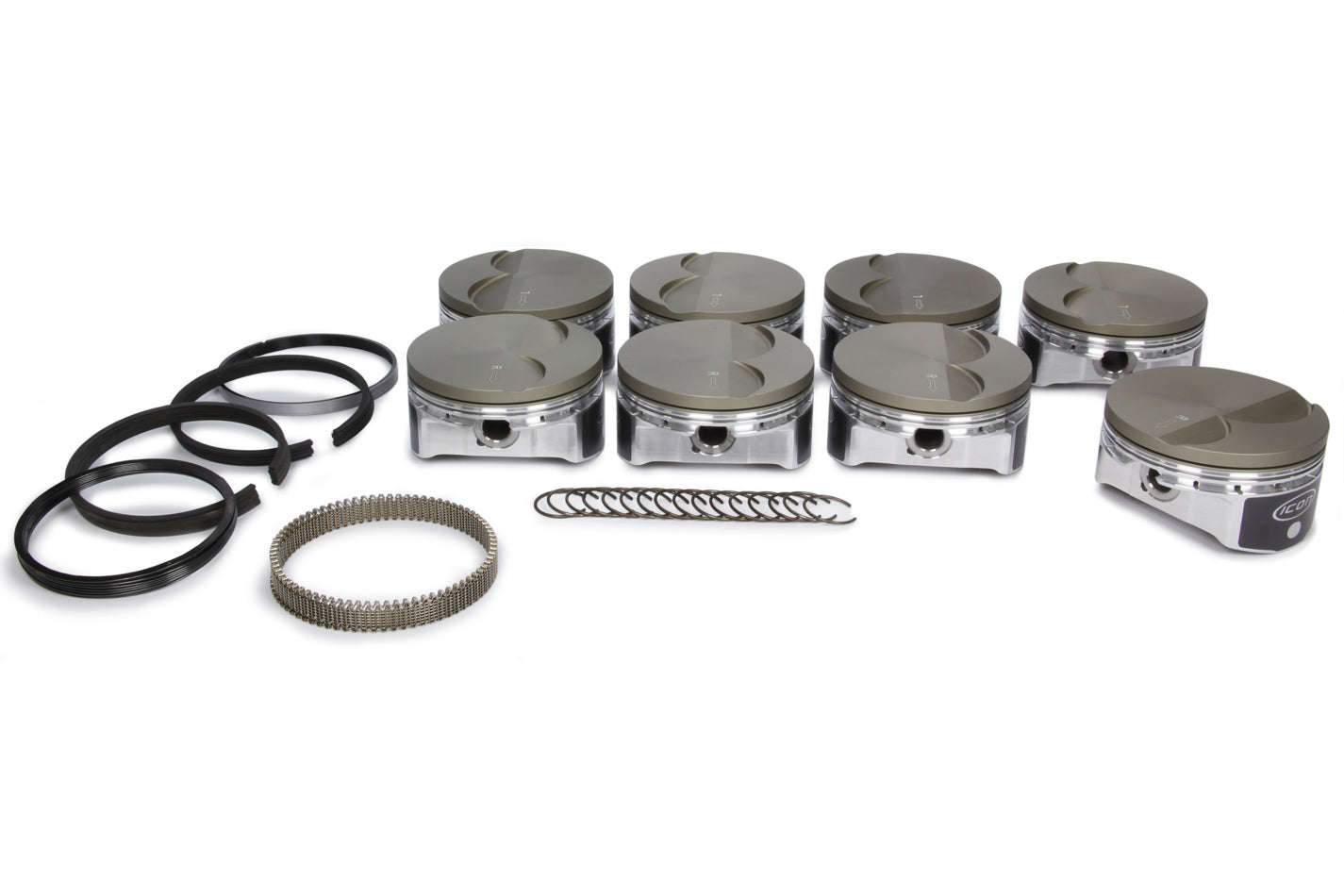 ICON PISTONS LS 6.0L/6.2L FT Forged Piston/Ring Set 4.010 ICNIC531CAKTS.010