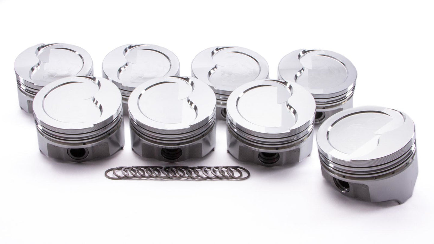 ICON PISTONS Olds 455 Forged D-Cup Piston Set 4.156 -25cc ICNIC887.030