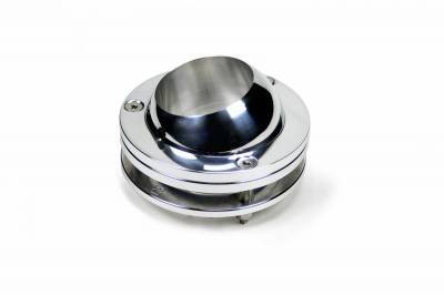 Ididit 1-1/2in Swivel Ball Floor Mount Polished IDI2401510040