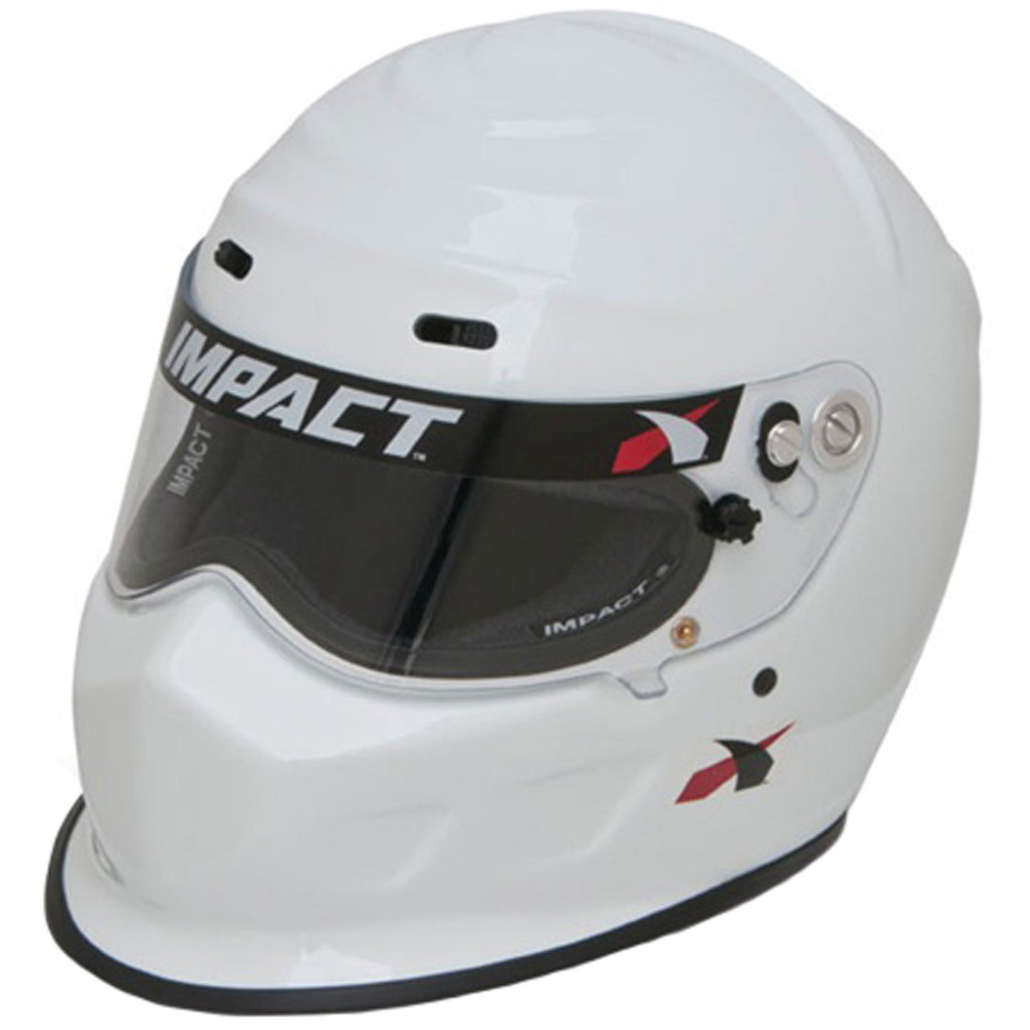 Impact Racing Helmet Champ X-Large White SA2020 MPN IMP13020609