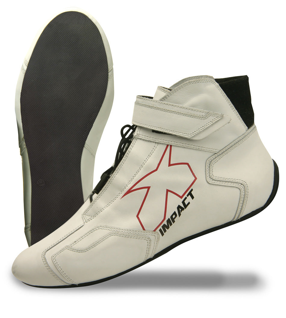 IMPACT RACING Shoe Phenom White 13 SFI3.3/5 IMP45013008