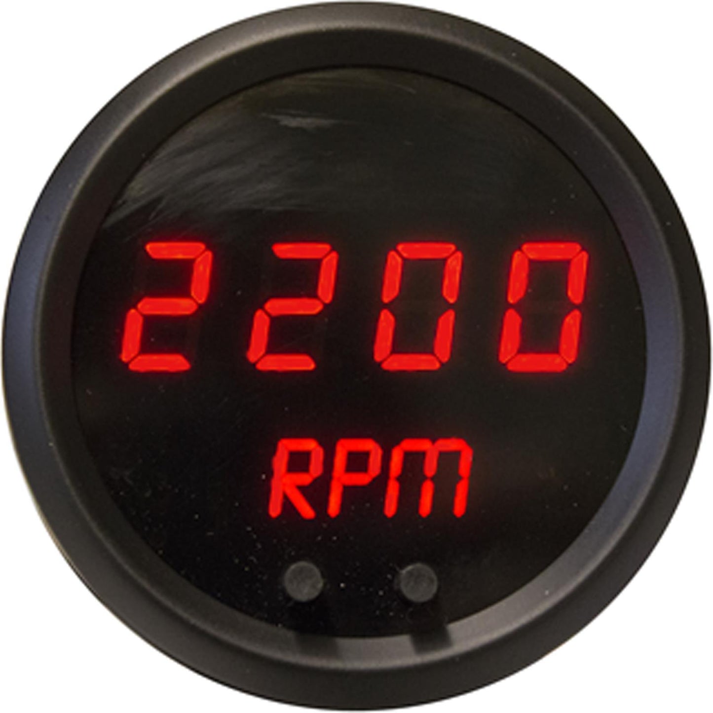 INTELLITRONIX 2-1/16 LED Digital Tach Programmable 9900 RPM ITLM9002R