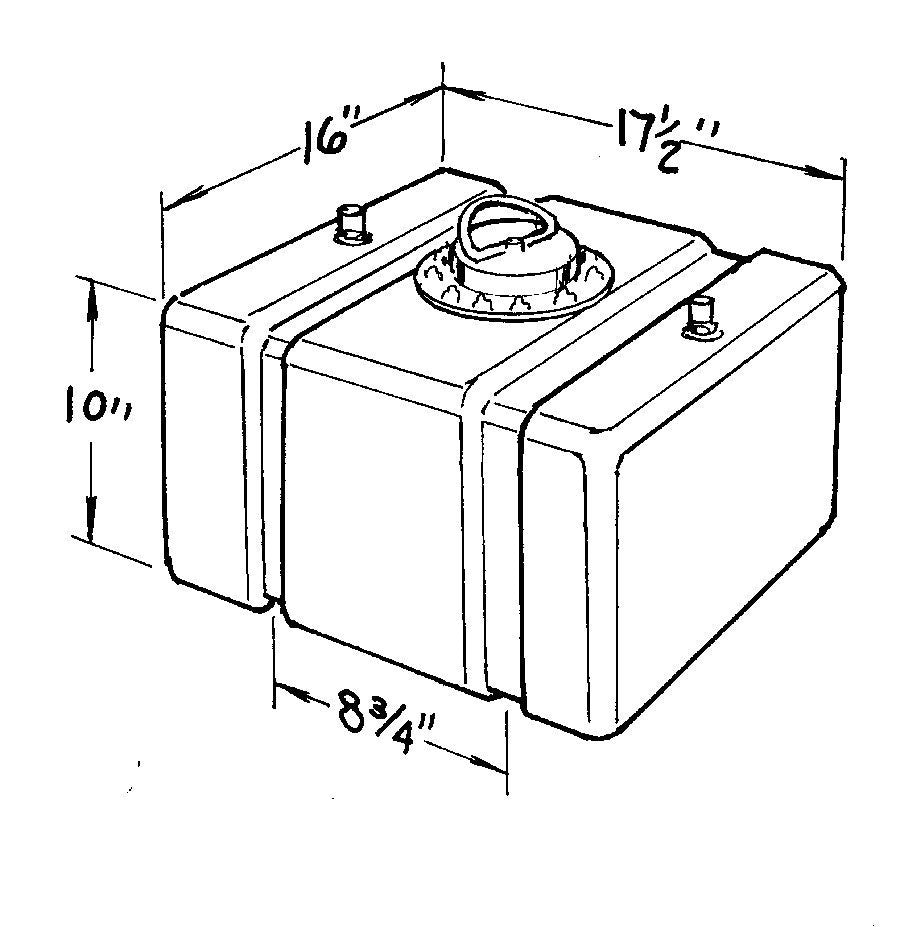 Jaz 12-Gallon C/T Fuel Cell MPN JAZ200-012-01