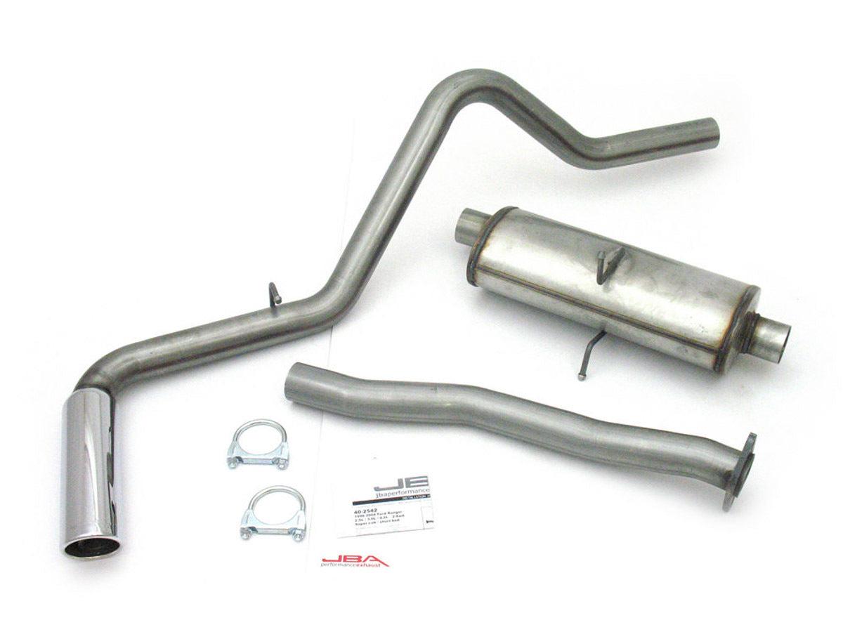 Jba Performance Exhaust Exhaust System - 98-11 Ranger S/C Short Box MPN JBA40-2542 For Ford Ranger 1998-2011