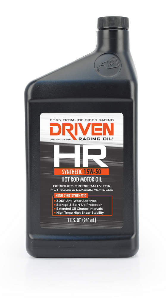 Driven Racing Oil HR3 15w50 Synthetic Oil 1 Qt Bottle JGP01606