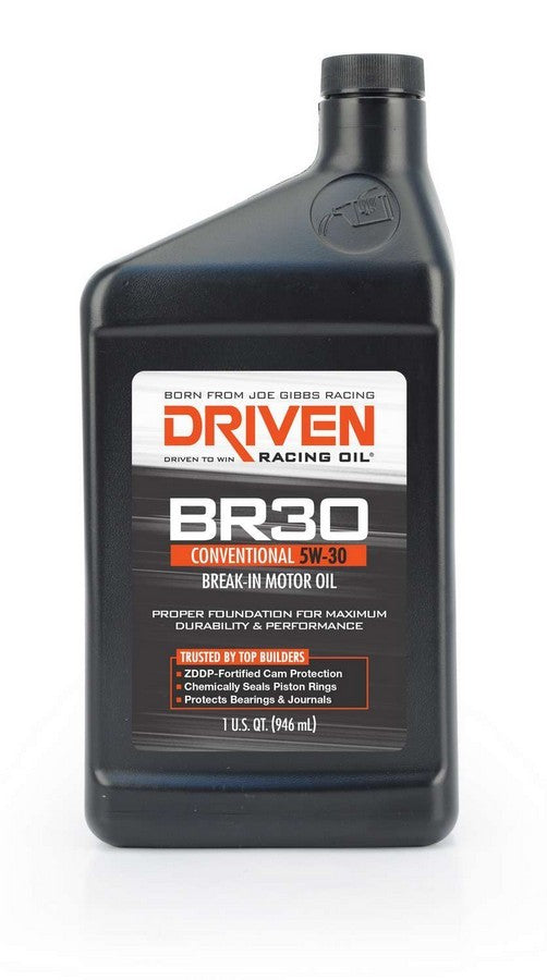 Driven Racing Oil BR30 5w30 Petroleum Oil 1 Qt Break-In Oil JGP01806