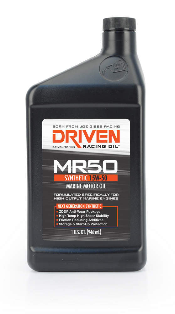 Driven Racing Oil MR50 15w50 Marine Oil 1 Qt Bottle JGP02606