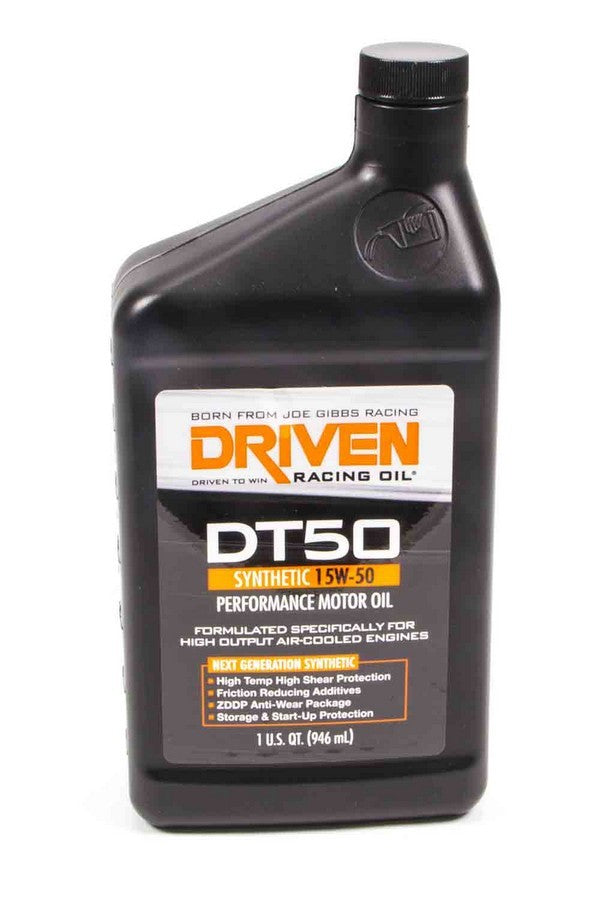 Driven Racing Oil DT50 15w50 Synthetic Oil 1 Qt Bottle JGP02806