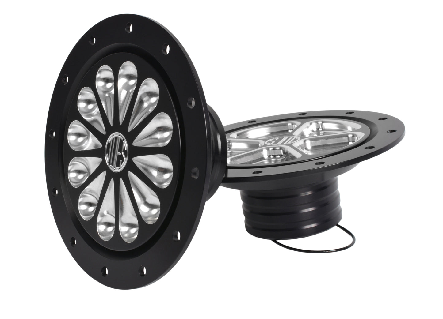 Joes Racing Products Fuel Filler Skull & Bones Black MPN JOE13201-B
