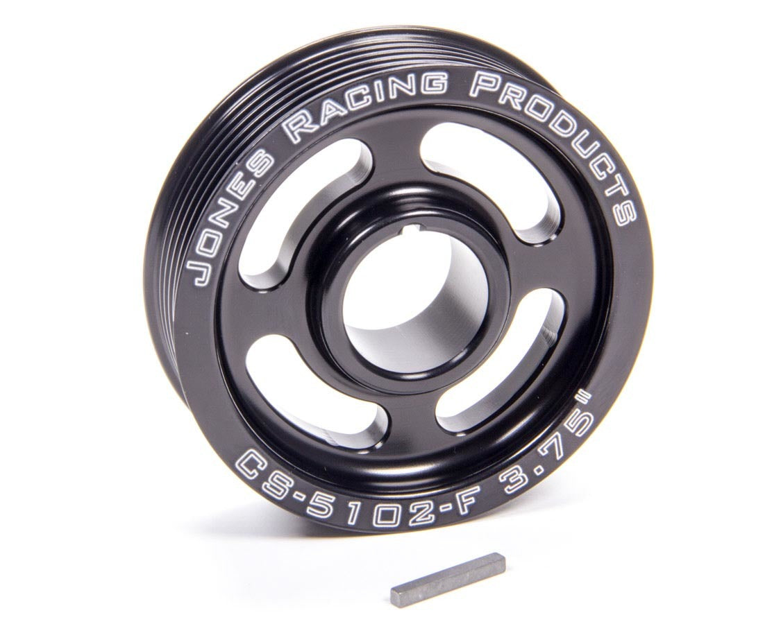 Jones Racing Products Crank Pulley Serpentine 3.75in MPN JRPCS-5102-F