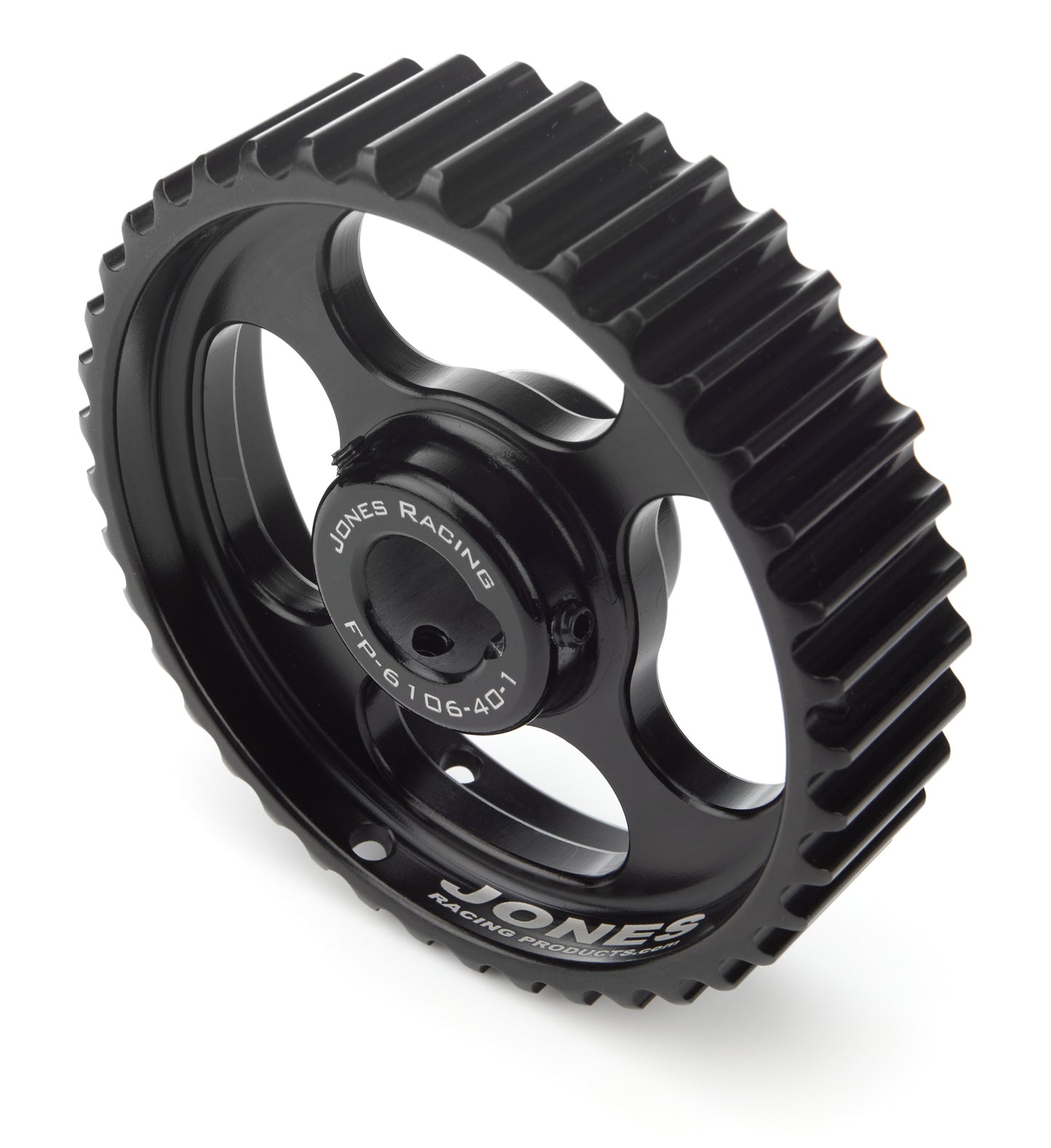 Jones Racing Products Pulley HTD 40 Tooth 1in Wide 5/8in ID 3/16in Key MPN JRPFP-6106-40-1
