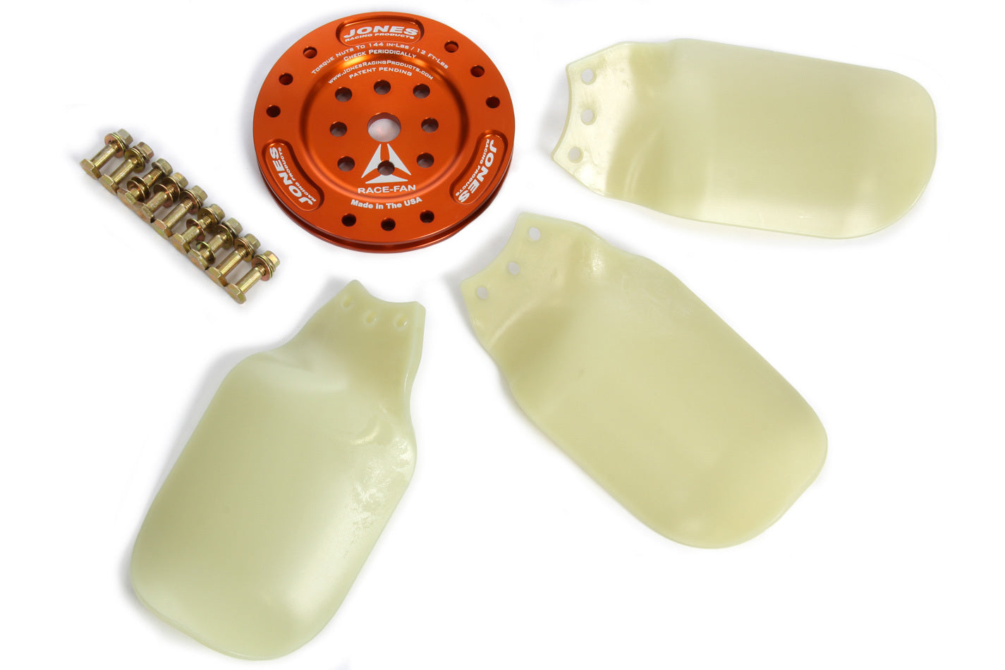 Jones Racing Products Fan 17in 3 blade Hustler MPN JRPWP-9104-17-H3 For Universal use Pilot