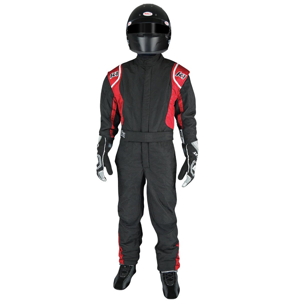 K1 Racegear Suit Precision II 3X- Small Black/Red MPN K1R20-PRY-NR-3XS