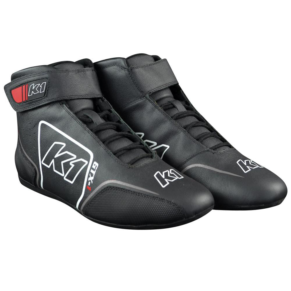 K1 Racegear Shoe GTX-1 Black / Grey Size 10.5 MPN K1R24-GTX-N-105