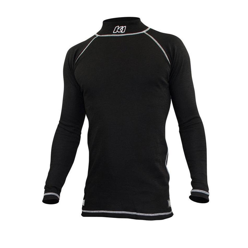 K1 Racegear Undershirt Flex Black Medium MPN K1R26-FUS-N-M