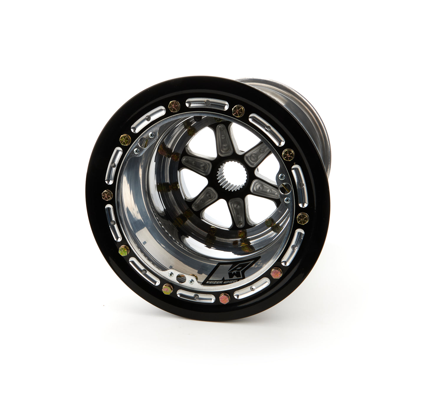 KEIZER ALUMINUM WHEELS, INC. Splined Wheel B/L 10x13 4in BS 27t KAW10136SPBL