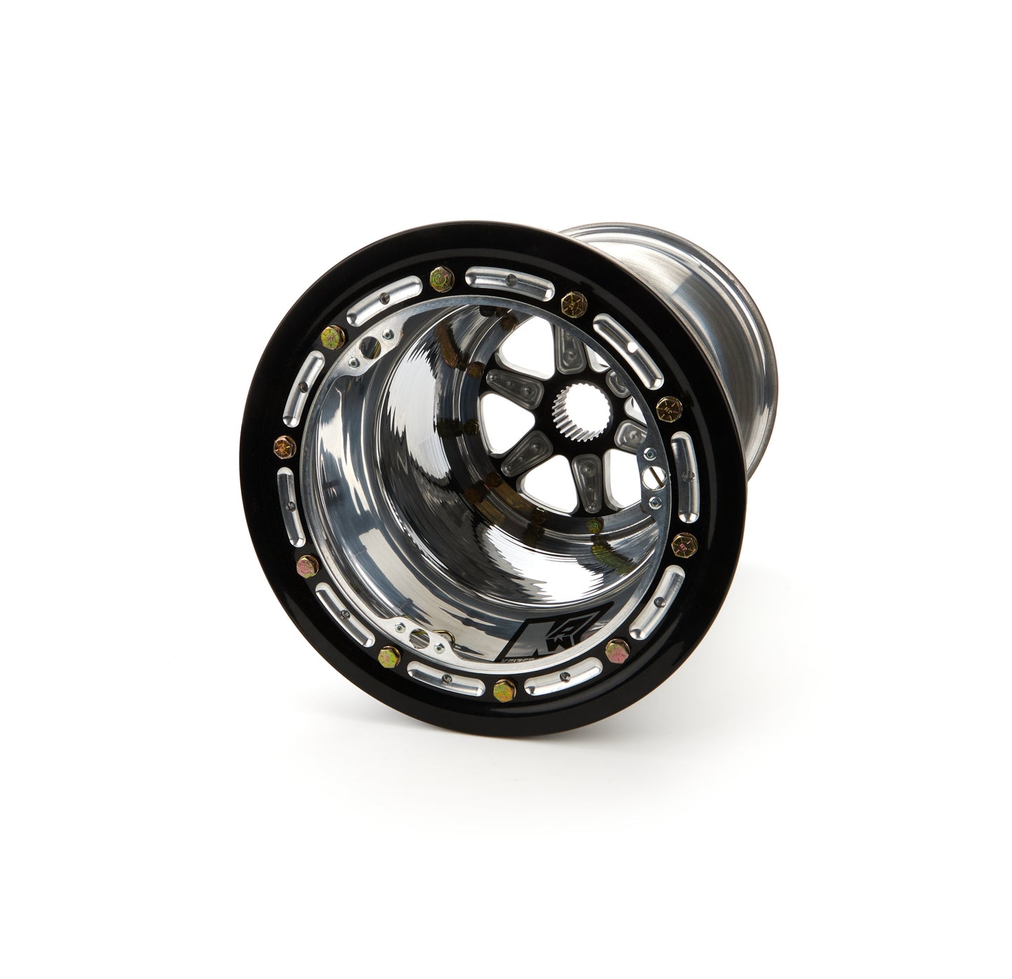 KEIZER ALUMINUM WHEELS, INC. Splined Wheel B/L 10x14 4in BS 27t KAW10144SPBL