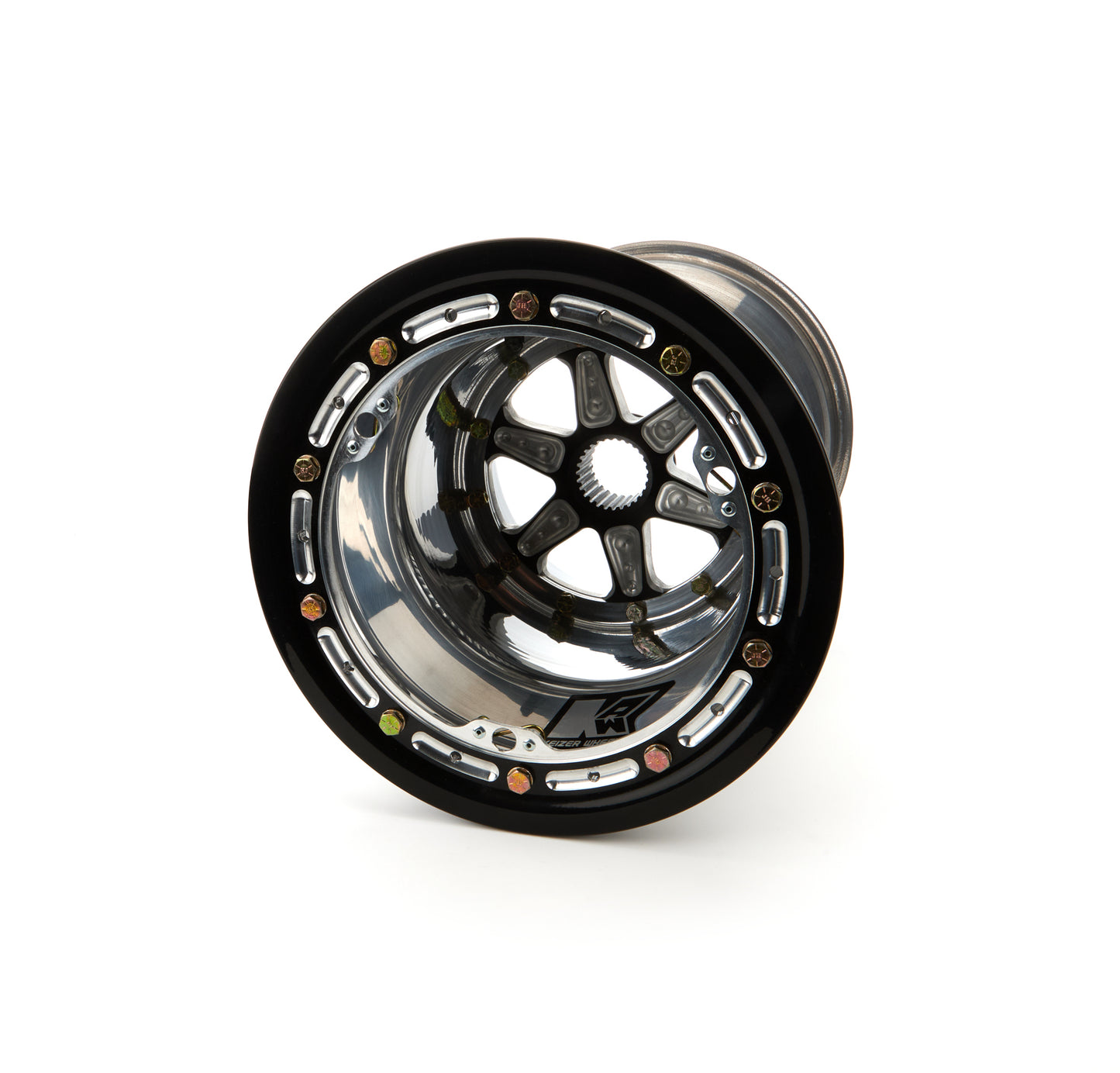KEIZER ALUMINUM WHEELS, INC. Splined Wheel B/L 10x14 6in BS 27t KAW10146SPBL