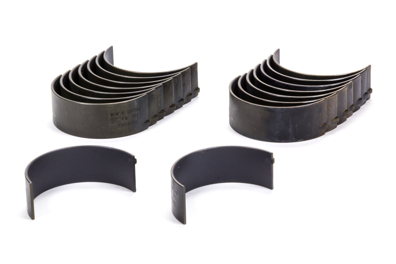 King Bearings Rod Bearing Set Coated SBC w/2.100 Pin Dia. MPN KEBCR807XPNC For Chevy
