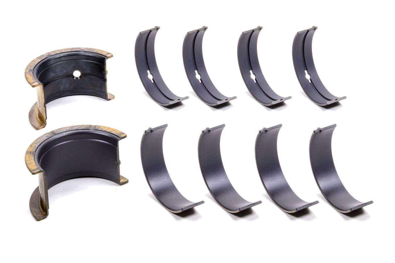 King Bearings Main Bearing Set Coated SBC w/350 Mains MPN KEBMB557XPC010 For Chevy