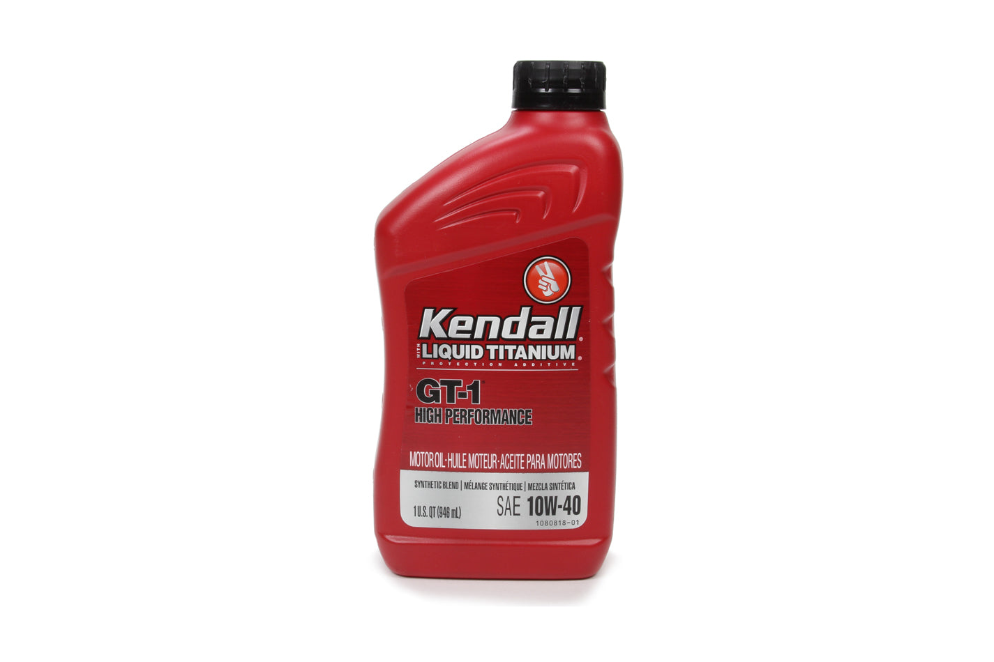 KENDALL OIL Kendall 10w40 Oil GT-1 1Qt. Syn Blend KEN1081200
