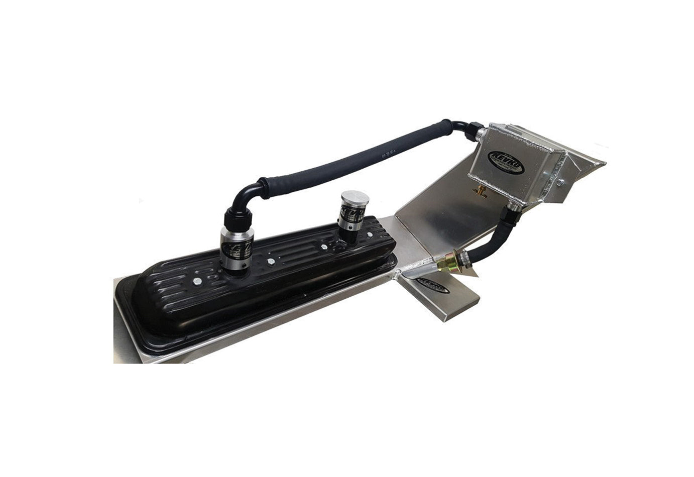 Kevko Oil Pans & Components Alum Evac Tank Kit w/1-1/2in Slip ons MPN KEVK139-OPEN