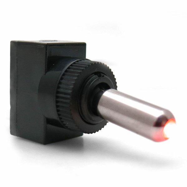KEEP IT CLEAN Aluminum Tip LED Toggle Red KICKICSW25R