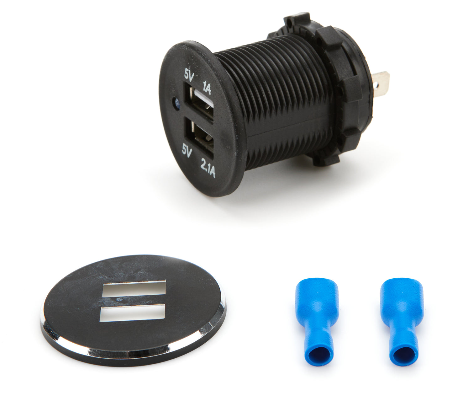 Keep It Clean Black Dash Mount Dual Port USB Charger MPN KICKICUSB02