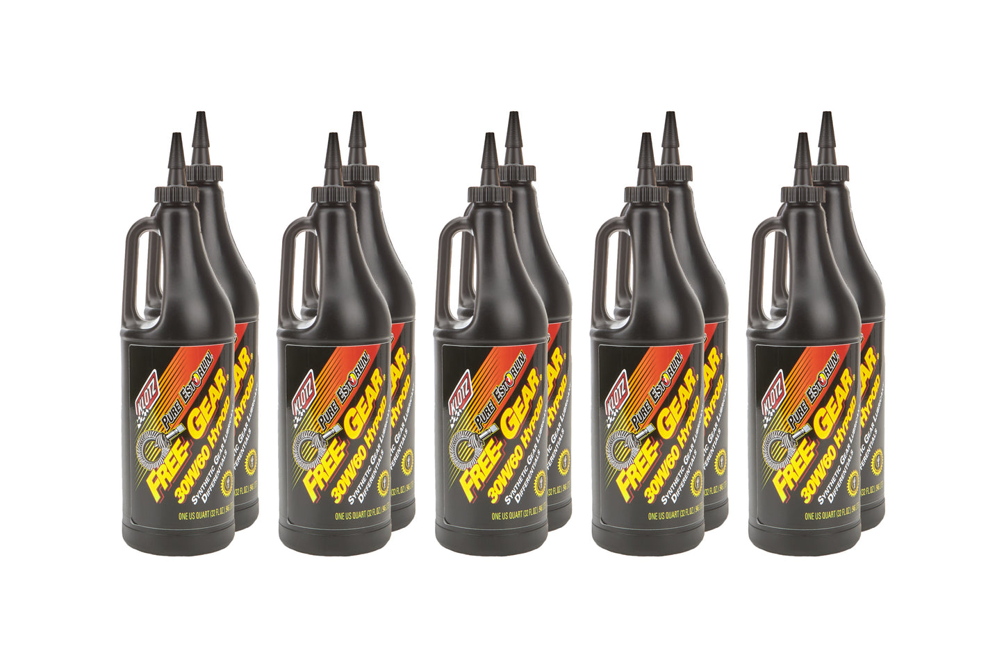 KLOTZ SYNTHETIC LUBRICANTS Pure Estorlin Qualifier Gear Oil 30w60 Cs 10x1Qt KLOKE-966-10