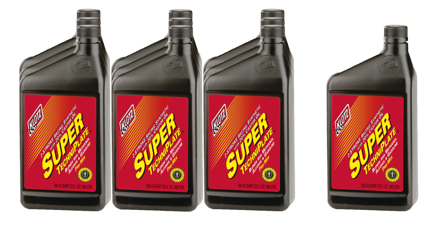 KLOTZ SYNTHETIC LUBRICANTS Super Techniplate Case 1 Quart KLOKL-100-10