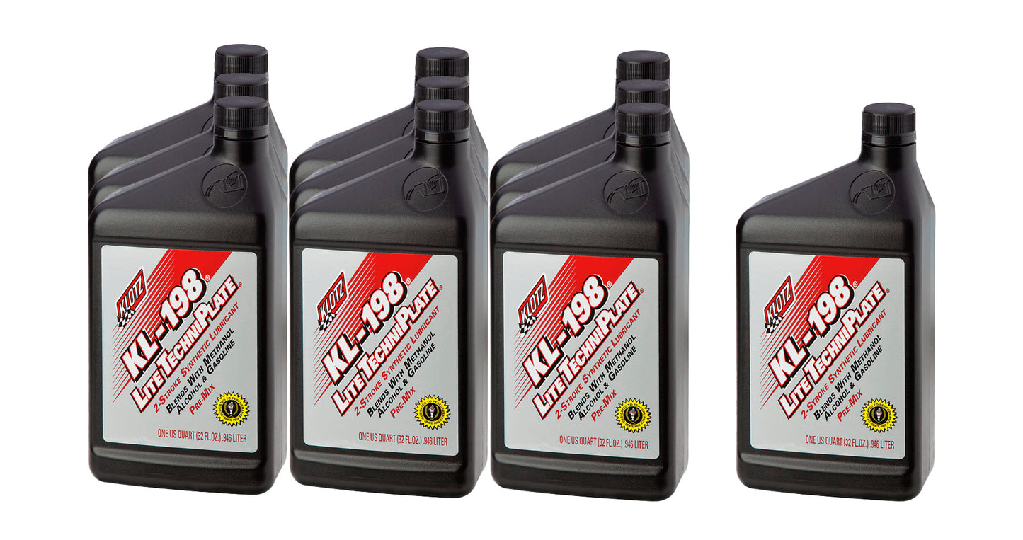 Klotz Synthetic Lubricants KL-198 Lite TechniPlate Case 1 Quart MPN KLOKL-198-10