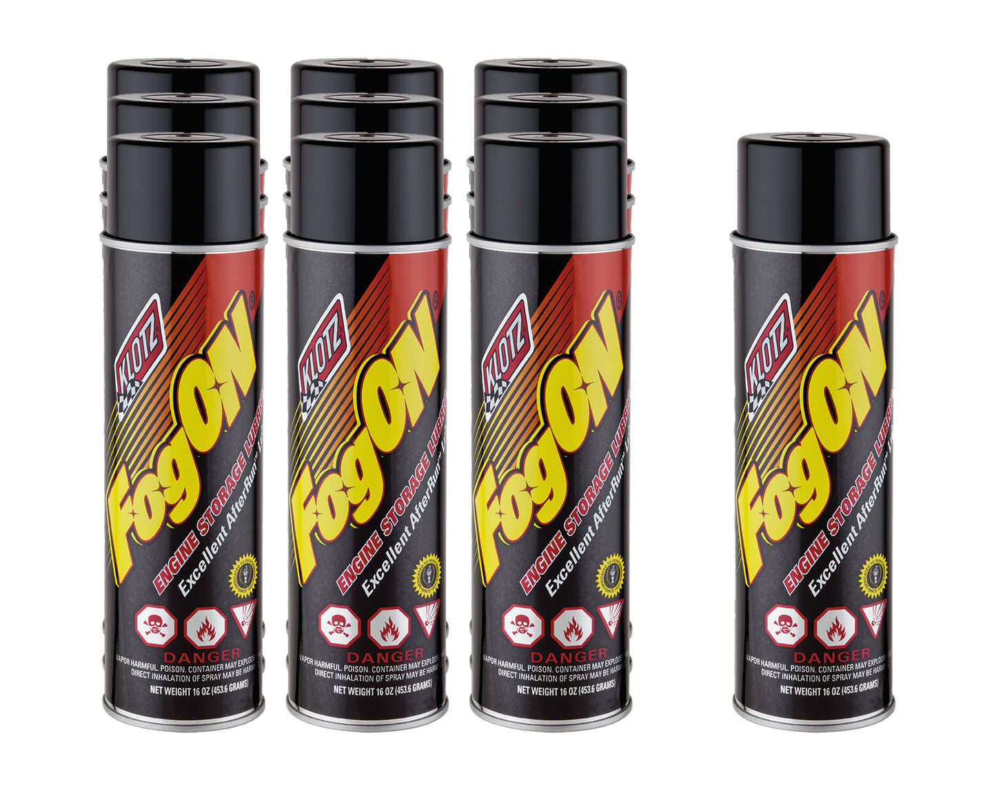 KLOTZ SYNTHETIC LUBRICANTS FOGON Storage Lube Case 16 Ounces KLOKL-610-10
