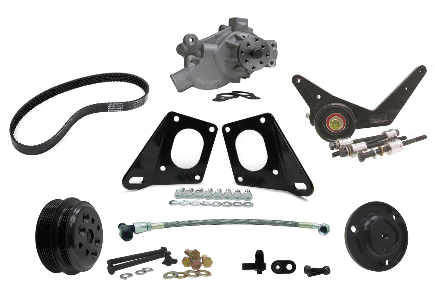 KRC POWER STEERING Drive Kit CT525 Water Pump Only w/Tensioner KRCKIT77525200