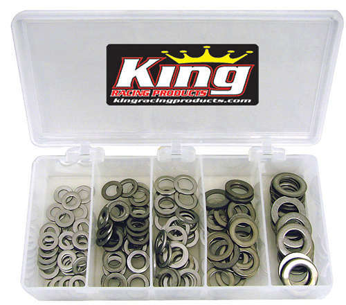 King Racing Products Stainless Washer Kit .060 145pc MPN KRP2725