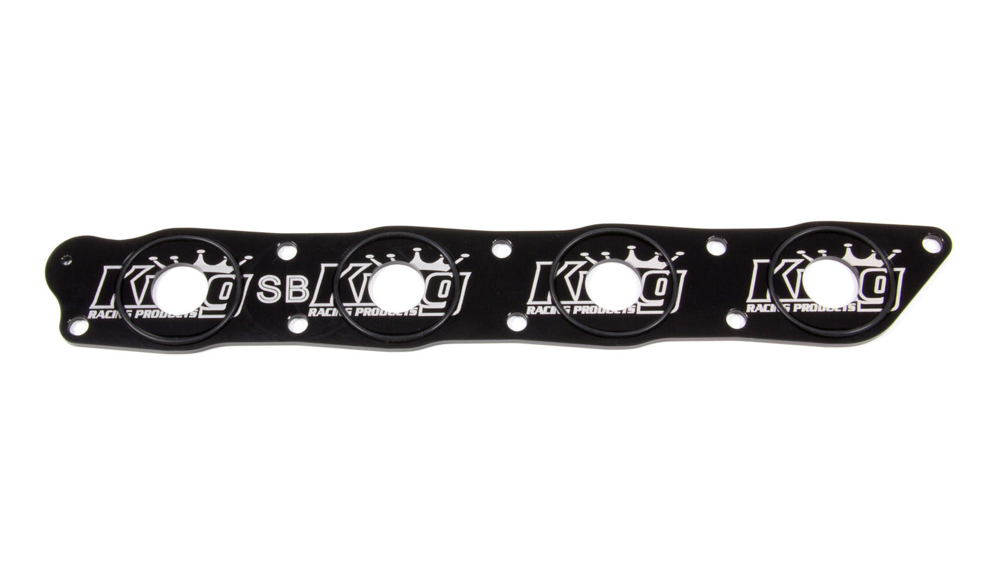 King Racing Products Yamaha Restictor Plates Silver-Black MPN KRP6000-SB For Yamaha