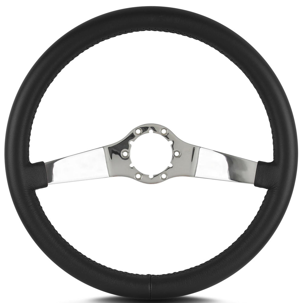 LECARRA STEERING WHEELS Steering Wheel Stainless Steel Vette Two Smooth LEC63401