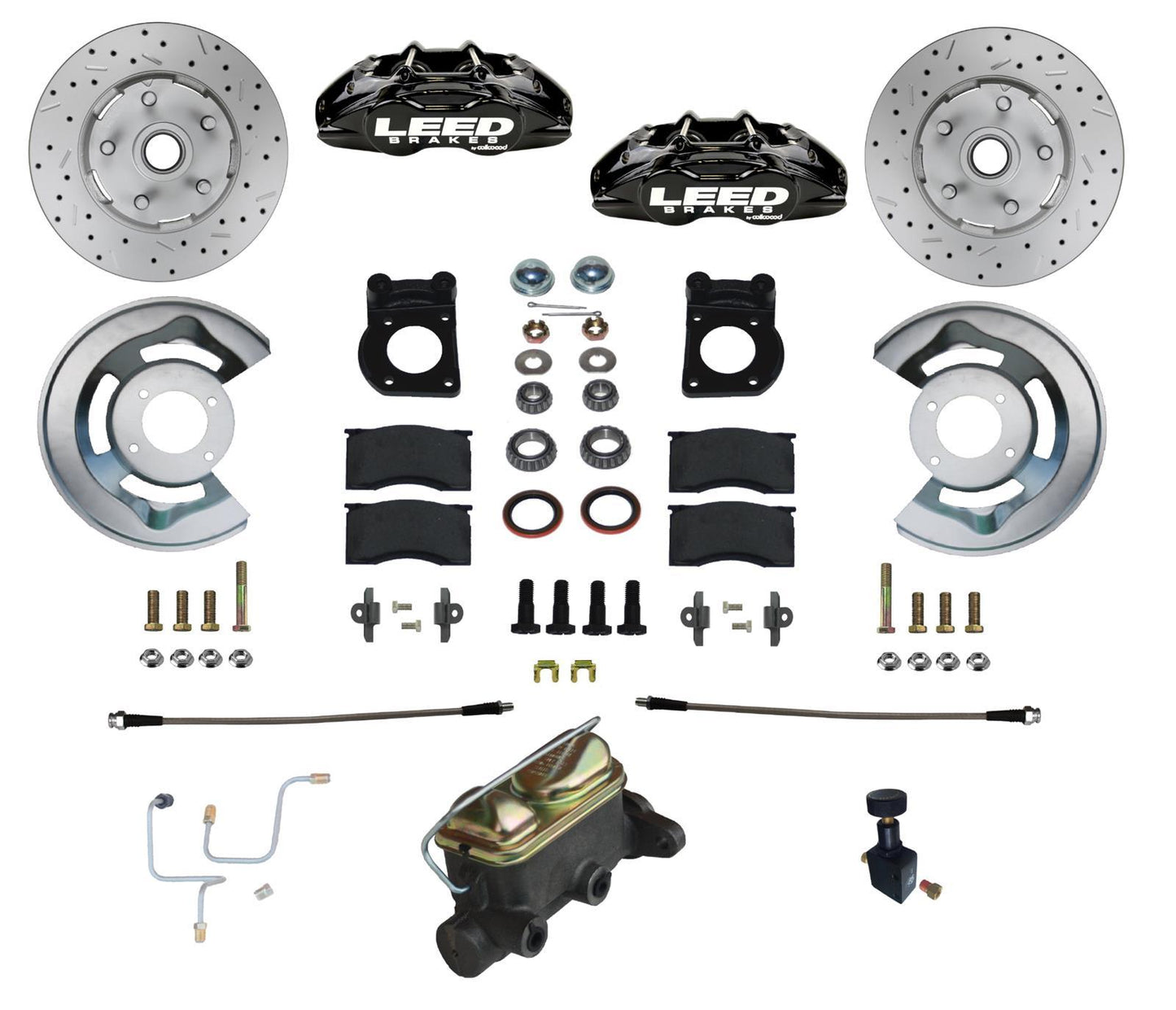 LEED BRAKES 65-66 Mustang Brake Conversion Kit LEEBFC0005-405X