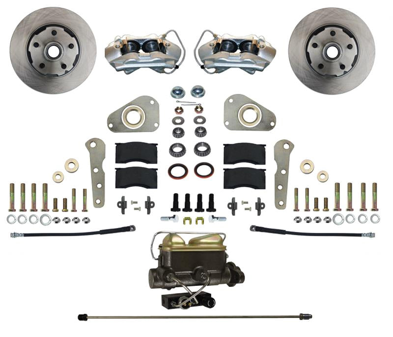 Leed Brakes Ford Full Size Power Disc Brake Conversion MPN LEEFC0025-405P For Ford Fullsize 1960-68