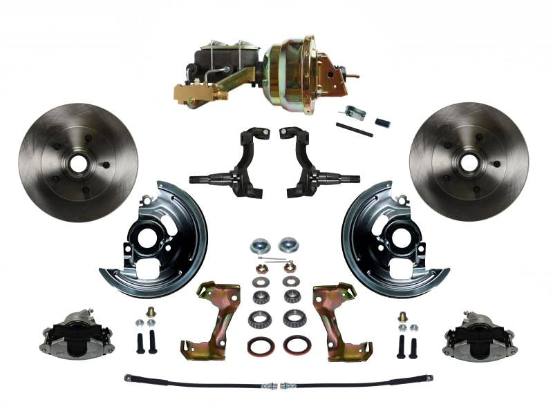 LEED BRAKES GM A/F/ X-Body Power Coversion Brake Kit LEEFC1002-M1A1