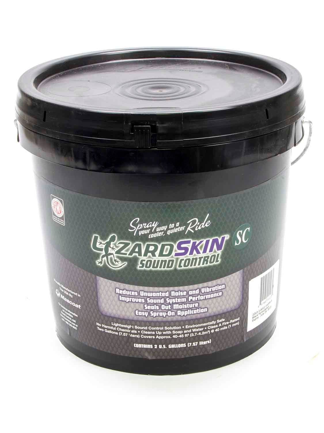 Lizard Skin Black Sound Control 2Gal Ceramic Insulation MPN LIZ50115