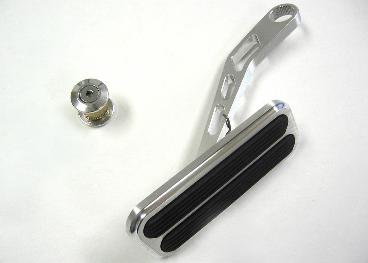 Lokar Drive-By-Wire XL Pedal Aluminum w/ Rubber Pad MPN LOKDBW-6012 For Universal use