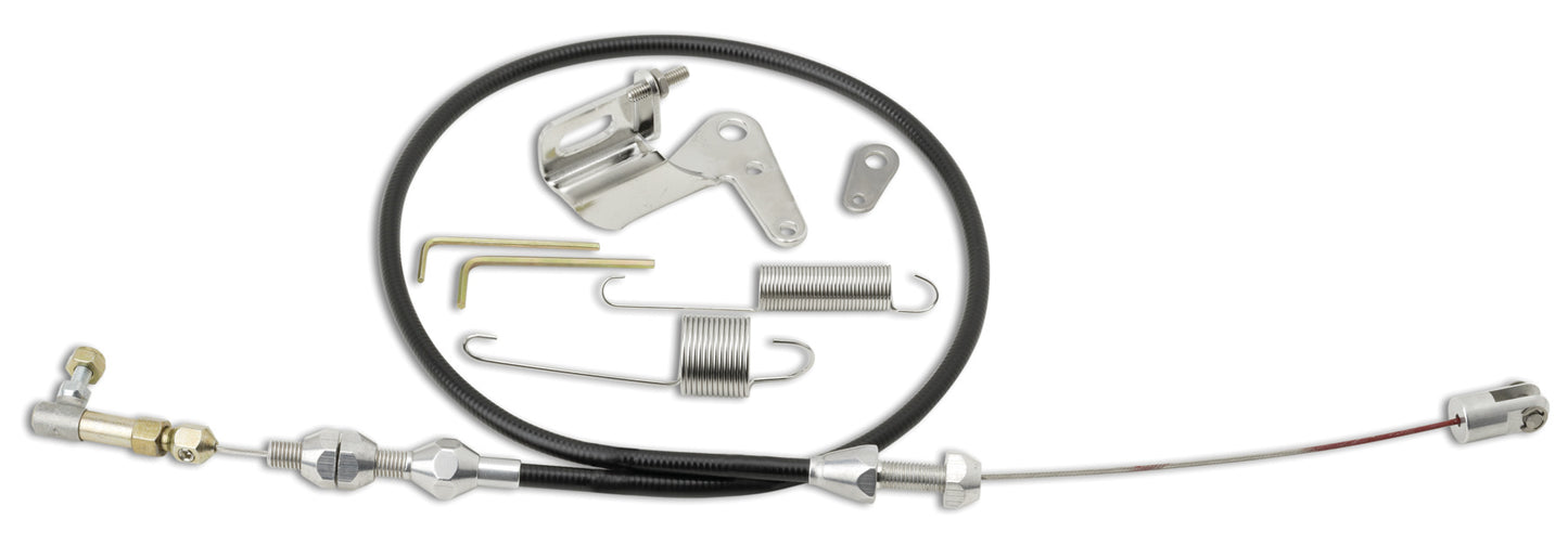 LOKAR Duo-Pak Univ. Throttle Cable w/Brackets LOKDP-1000U